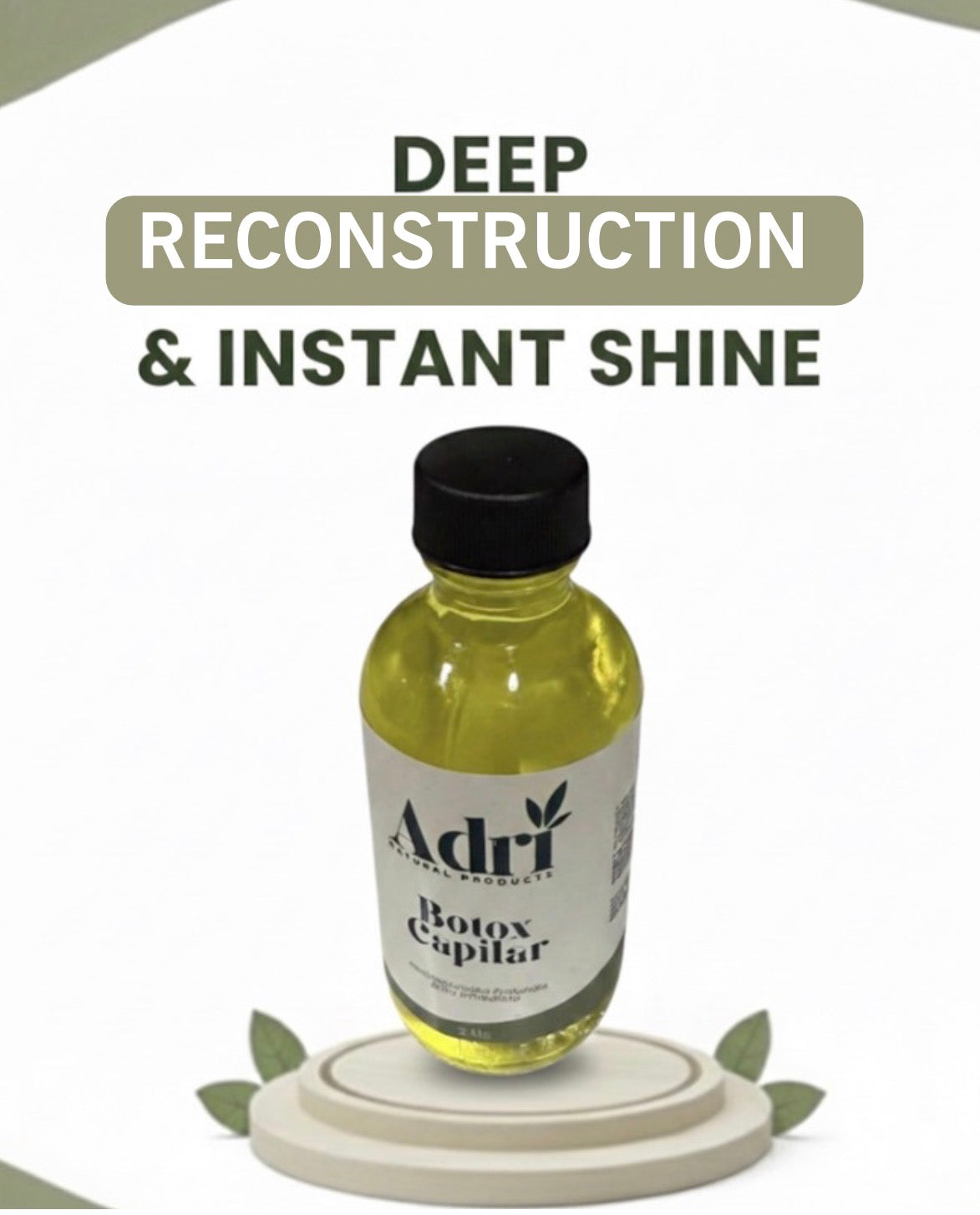 Luxe Restore: Deep Reconstruction & Instant Shine Hair Botox