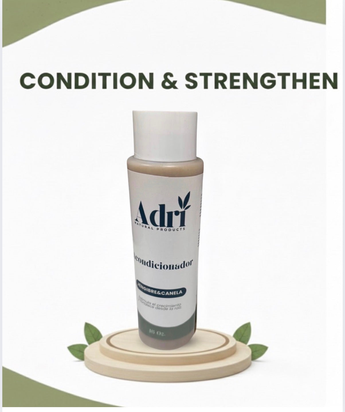 Ginger & Cinnamon Growth-Boosting Conditioner