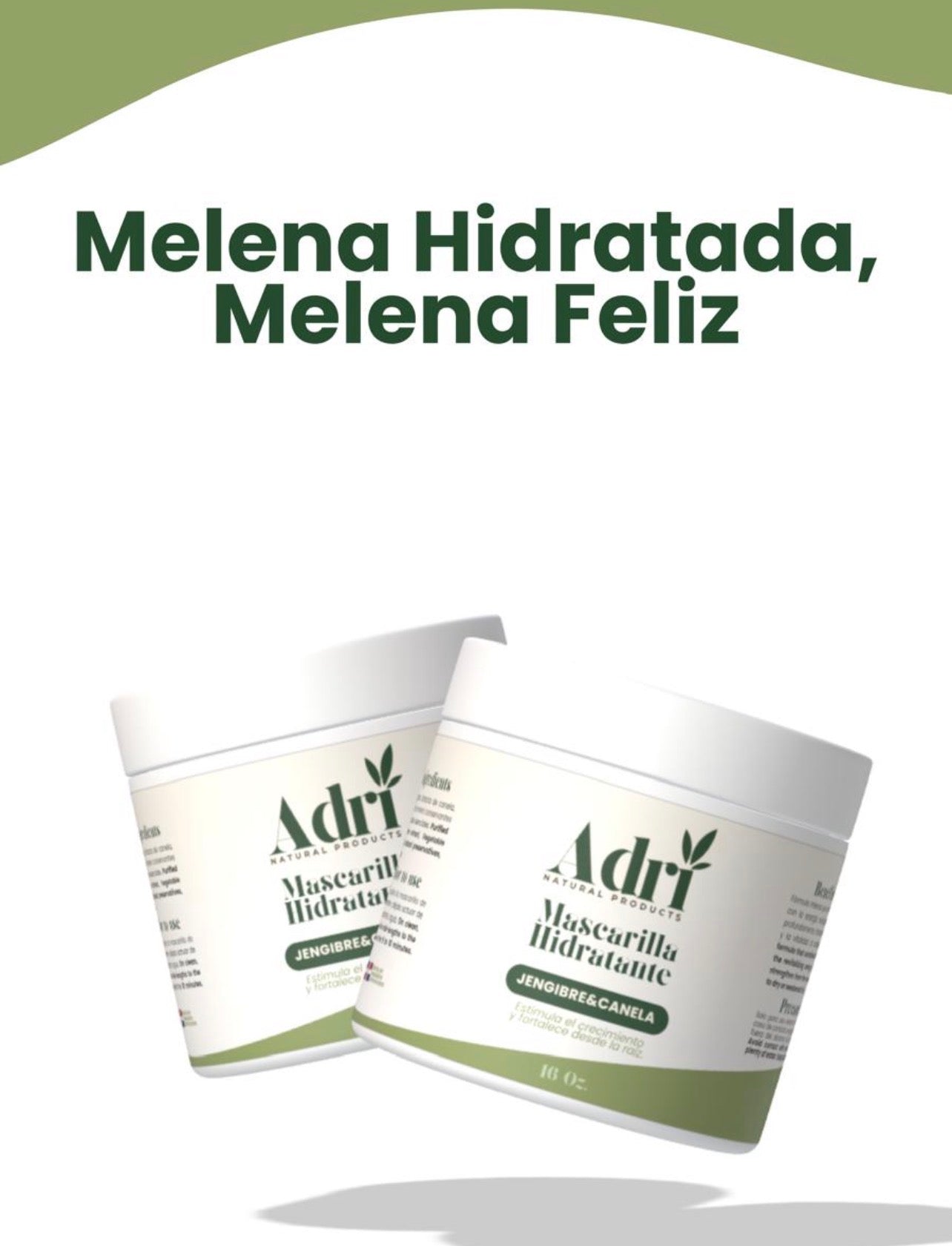 Jengibre & Canela Deep Hydrating Hair Mask